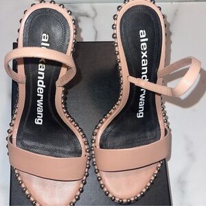 Alexander Wang Pink Studded Heels